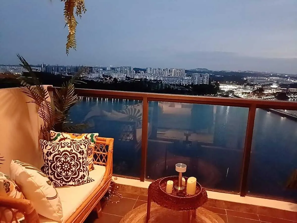 아파트 R&F Phrase 2, 2Bedroom Unblock Full Seaview 조호르 바루